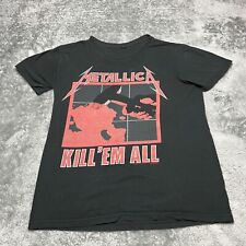 Camisa masculina Metallica pequena preta algodão música gráfica metal Kill Em All, usado comprar usado  Enviando para Brazil