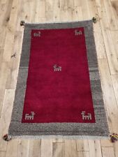 Handmade Oriental Rug Gabeh 120cm X 78cm  , used for sale  Shipping to South Africa