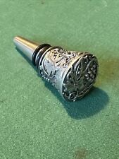 Pewter wine stopper for sale  LONDON