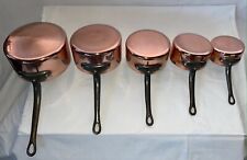 Lot casseroles cuivre d'occasion  France