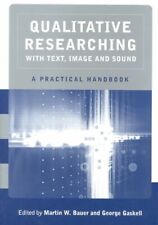 Investigación cualitativa con texto, imagen y sonido: un manual práctico, pa... segunda mano  Embacar hacia Argentina