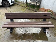 Glasdon park bench for sale  WALSALL