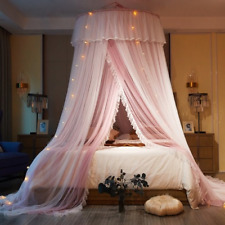 Rede cúpula suspensa cama dossel romântico camada dupla fio cama cortina anti-mosquito comprar usado  Enviando para Brazil