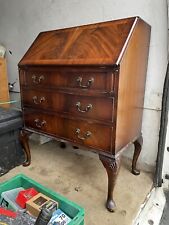 Mahogany writing bureau for sale  HALSTEAD