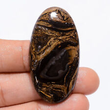 54.00 Cts. 100% Natural Stromatolite 45X23X5 MM Oval Cabochon Loose Gemstone, used for sale  Shipping to South Africa