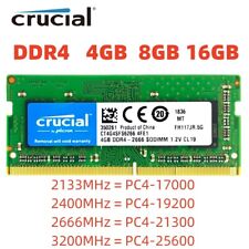Crucial DDR4 4 GB 8 GB 16 GB 3200 2400 2666 Memoria SO-DIMM Laptop RAM Notebook RAM segunda mano  Embacar hacia Argentina