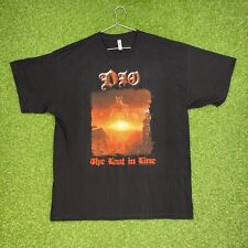 Camiseta Masculina Vintage Dio The Last In Line Band Tamanho 2X XX-Grande Preta Gráfica T comprar usado  Enviando para Brazil