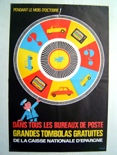 Affiche ancienne 1970 d'occasion  Toulon-
