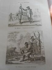 1836 incisione guerra usato  Roma