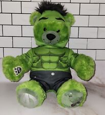 Build A Bear Incredible Hulk Plush Teddy Costume Marvel Avengers 17" Full Outfit for sale  Shipping to South Africa