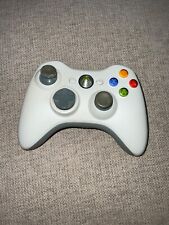 Oficjalny biały kontroler Microsoft Xbox 360 Testowane noszenie na kciuk Zobacz zdjęcia na sprzedaż  Wysyłka do Poland
