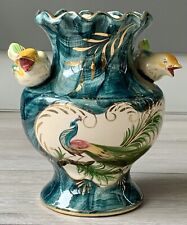 Superbe vase oiseaux d'occasion  Châteauneuf-en-Thymerais
