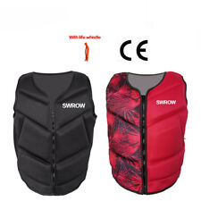 Neoprene Life Jacket The Fishing Vest Water Jacket Sport Life Vest Clothes, used for sale  Shipping to South Africa