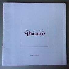 Used, DAIMLER DS420 LIMOUSINE orig 1988 UK Mkt Large Format Sales Brochure  for sale  UK