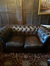 Superb leather chesterfield for sale  HODDESDON