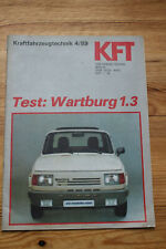 Kft kraftfahrzeugtechnik 1989 gebraucht kaufen  Wittenberg