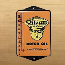 Vintage oilzum thermometer for sale  USA