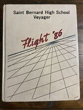 1986 Anuario de escuela secundaria St Bernard Playa del Rey California Voyager tapa dura segunda mano  Embacar hacia Argentina