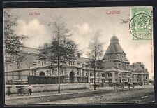 Cpa tournai gare d'occasion  Expédié en Belgium