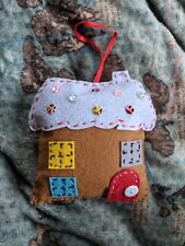 Handmade felt gingerbread for sale  CLACTON-ON-SEA