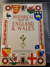 Usado, Mapa histórico da Inglaterra e País de Gales (L. G. Bullock - 1969)  comprar usado  Enviando para Brazil