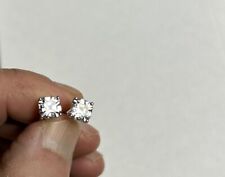 Diamonique silver earrings for sale  HAMILTON