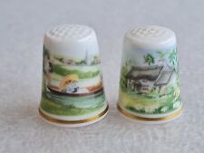 Collectable porcelain thimbles for sale  NEWPORT