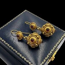 garnet antique earrings for sale  Fort Collins
