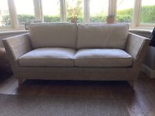 Conservatory sofa wicker for sale  LEEDS