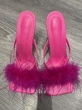 Pink heel fluffy for sale  GATESHEAD
