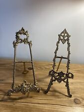 Pair vintage brass for sale  DERBY