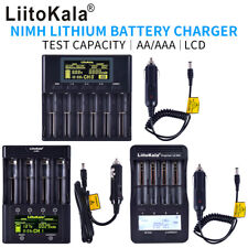 Liitokala battery charger for sale  Shipping to Ireland