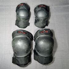 Conjunto de almofadas de proteção multiesportivas oito bolas joelho e cotovelo preto BMX skate P/M comprar usado  Enviando para Brazil