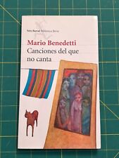 Usado, Mario Benedetti - Canciones del que no canta - Seix Bárralas Biblioteca Breve segunda mano  Embacar hacia Argentina