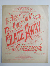 Blaze away holzmann for sale  DOVER