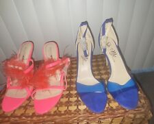 Lote de 2 - Tacones - Sandalias para mujer - Moda Nova - Talla 9 - Zapatos para mujer - Verano " segunda mano  Embacar hacia Argentina