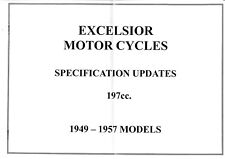 Excelsior 197cc m0torcycles. for sale  BLACKPOOL