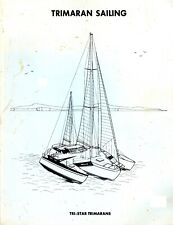 Libro de bolsillo Trimaran Sailing, Tri-Star Trimarans (1982, Edward Horstman) segunda mano  Embacar hacia Argentina