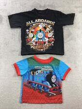 Usado, 2 camisas gráficas infantis Thomas and Friends 4T trens desenhos animados SS comprar usado  Enviando para Brazil