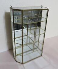 Brass glass display for sale  Chicago
