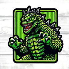 Kaiju Patch Embroidered Iron-on Applique Giant Monster Films Movies Retro Comics for sale  Shipping to South Africa