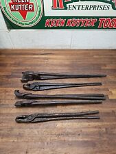 K73-  5 small Antique Blacksmith Tongs for sale  Shipping to South Africa