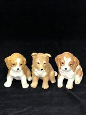 Estatuetas vintage de cachorro Homco 8828 pastor, beagle e spaniel conjunto de 3 comprar usado  Enviando para Brazil
