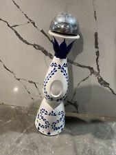 Garrafa de cerâmica Clase Azul Reposado Tequila / Vazia / Logotipo de agave faltando, usado comprar usado  Enviando para Brazil