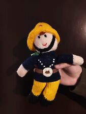 Hand knitted fireman for sale  HITCHIN