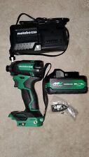 Used, Metabo HPT WH18DC/18V MultiVolt Li-Ion Cordless Impact Driver for sale  Shipping to South Africa