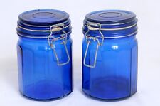 Cobalt blue jars for sale  Broken Arrow