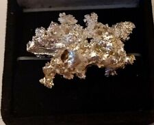 Natural HUGE 12.70 Gram Crystalline Silver Nugget In Gift Box Collectors Piece for sale  Shipping to Canada