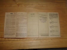 Vintage registration log for sale  RADSTOCK