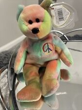 Beanie bear peace for sale  ROCHFORD